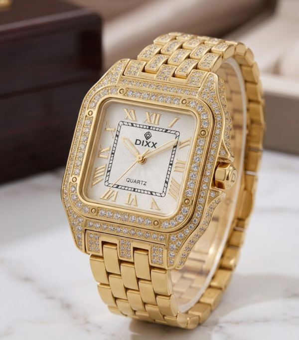 diamond stone watch